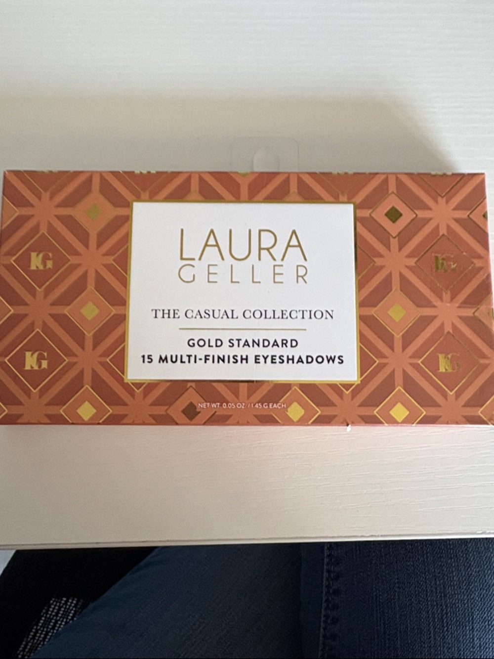 Laura Geller eyeshadow kit.